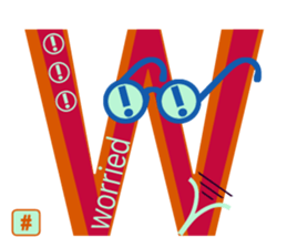 chat font feeLings suitcase aLL CAPS sticker #10133342