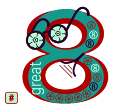 chat font feeLings suitcase aLL CAPS sticker #10133353