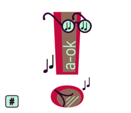 chat font feeLings suitcase aLL CAPS sticker #10133357