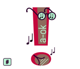 chat font feeLings suitcase aLL CAPS sticker #10133357