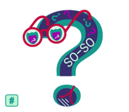 chat font feeLings suitcase aLL CAPS sticker #10133358