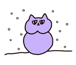 Nyanko who jaw is broken sticker #10133625