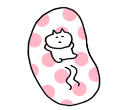 pregnancy kitty sticker #10133839