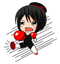 Jupjang, a naughty girl sticker #10133971