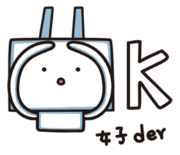 DiDi Rabbit 4 sticker #10134081