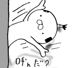 Maiden of thinning hair sticker #10134204