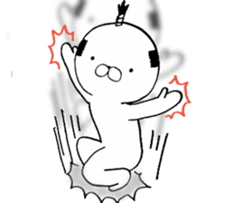 Maiden of thinning hair sticker #10134209