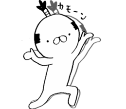 Maiden of thinning hair sticker #10134212