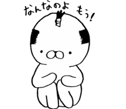 Maiden of thinning hair sticker #10134214