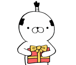 Maiden of thinning hair sticker #10134239