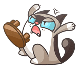 Pandora Cat - Rats Buster sticker #10134323