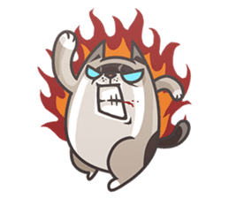 Pandora Cat - Rats Buster sticker #10134327