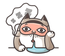 Pandora Cat - Rats Buster sticker #10134354