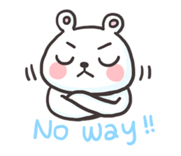 Rabbit & Me 2 - Kuma sticker #10134418