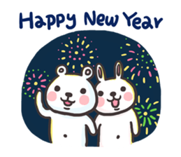 Rabbit & Me 2 - Kuma sticker #10134429