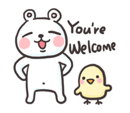 Rabbit & Me 2 - Kuma sticker #10134436