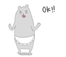 Baby Bear <PEPE & PUPU> sticker #10135052