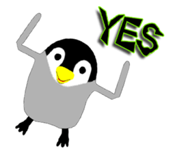 Deformed Emperor Penguin Episode 1 sticker #10135361