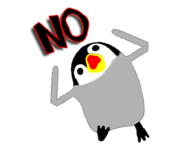 Deformed Emperor Penguin Episode 1 sticker #10135362