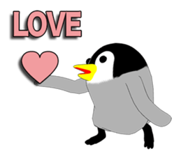 Deformed Emperor Penguin Episode 1 sticker #10135369