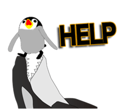 Deformed Emperor Penguin Episode 1 sticker #10135373