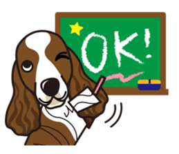 iinu - English Springer Spaniel sticker #10135480