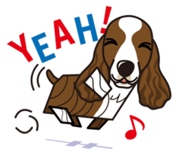 iinu - English Springer Spaniel sticker #10135484