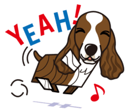 iinu - English Springer Spaniel sticker #10135484