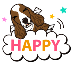 iinu - English Springer Spaniel sticker #10135485