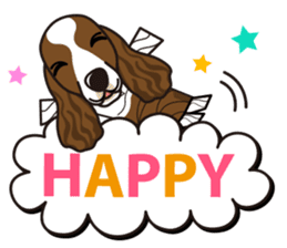 iinu - English Springer Spaniel sticker #10135485