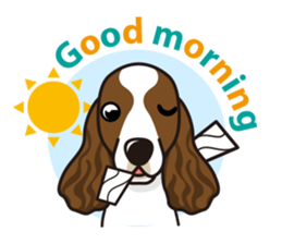 iinu - English Springer Spaniel sticker #10135486