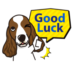 iinu - English Springer Spaniel sticker #10135489