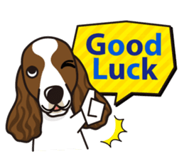 iinu - English Springer Spaniel sticker #10135489