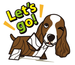 iinu - English Springer Spaniel sticker #10135500