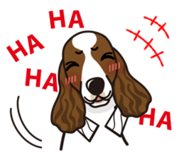 iinu - English Springer Spaniel sticker #10135501