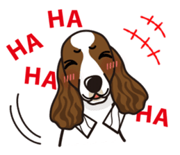iinu - English Springer Spaniel sticker #10135501