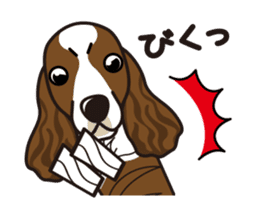 iinu - English Springer Spaniel sticker #10135502