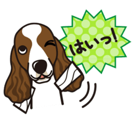 iinu - English Springer Spaniel sticker #10135510
