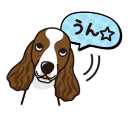 iinu - English Springer Spaniel sticker #10135517