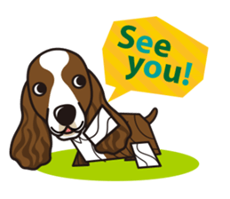 iinu - English Springer Spaniel sticker #10135519