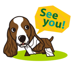 iinu - English Springer Spaniel sticker #10135519