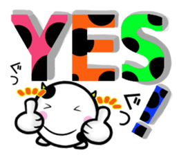 Cow's sticker #10135624