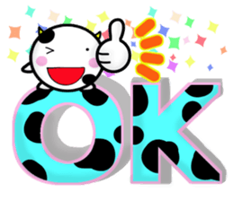 Cow's sticker #10135626