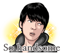 The Story of an Unfortunate Cool Guy sticker #10135640