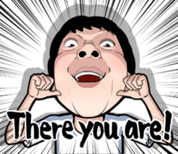 The Story of an Unfortunate Cool Guy sticker #10135642