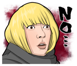 The Story of an Unfortunate Cool Guy sticker #10135644