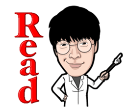 The Story of an Unfortunate Cool Guy sticker #10135657