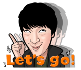 The Story of an Unfortunate Cool Guy sticker #10135665