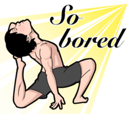 The Story of an Unfortunate Cool Guy sticker #10135671