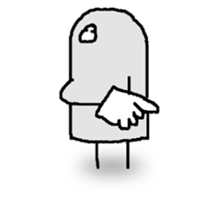 The sticker which can be used easily sticker #10135960